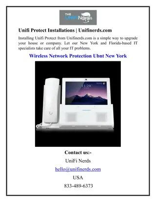 Unifi Protect Installations Unifinerds.com