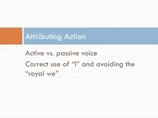 Understanding Active and Passive Voice in Writing