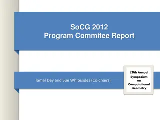 Insights from SoCG 2012 Program Committee Report