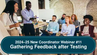 Effective Strategies for Gathering and Using Feedback in Education