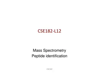 Mass Spectrometry and Isotopic Peaks in Peptide Identification
