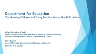 Improving Mental Health Support for Children and Young People in South Essex
