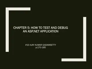 Debugging Techniques for ASP.NET Applications