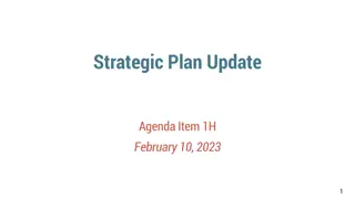 California Education Commission's Strategic Plan Update and Goals