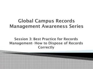 Best Practices for Records Management: Proper Records Disposal Guidelines