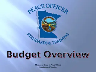Minnesota Board of Peace Officer Standards and Training Overview