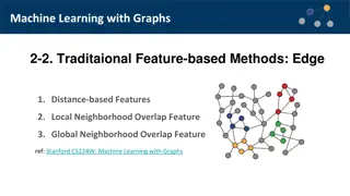 Machine Learning with Graphs: Traditional Features and Edge-level Predictions