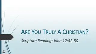 Understanding True Christianity: A Biblical Perspective on Belief and Salvation