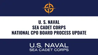 Evolution of the U.S. Naval Sea Cadet Corps National CPO Board Process