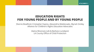 Empowering Youth through Education Rights Advocacy