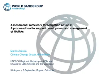 Framework for Mitigation Action Assessment Tools
