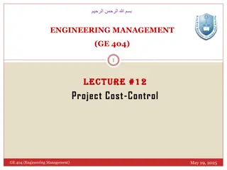 Project Cost Control Strategies for Effective Management