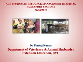 Management Process: Essentials and Functions in Animal Husbandry Sector