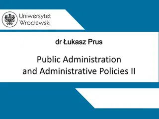 Understanding Public Administration and Administrative Law in EU Context