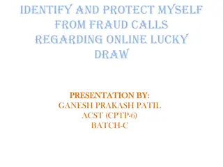 Protect Yourself from Online Lucky Draw Fraud Calls