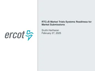 Market Trials Systems Readiness for Market Submissions Overview