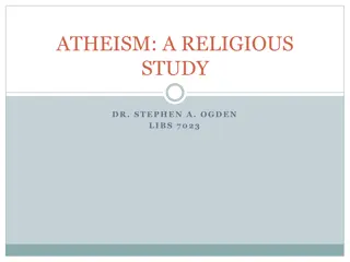 Understanding Different Concepts of Divinity in Religious Studies