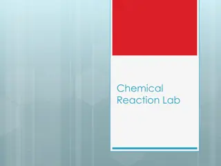 Exciting Chemical Reactions in the Lab