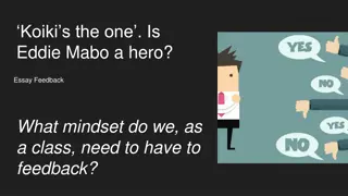 Eddie Mabo: Hero or Anti-Hero? Analysis of the Biopic 'Mabo'