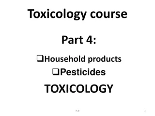 Household Products Toxicology: Understanding the Risks and Safety Measures