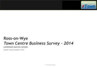 Ross-on-Wye Town Centre Business Survey 2014 Insights Revealed