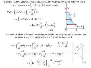 Solid Generation and Volume Calculation Methods in Mathematics