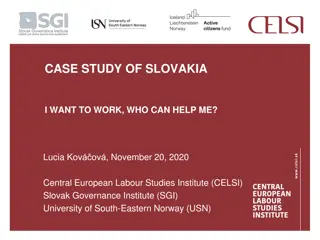 Labour Integration of People with Disabilities in Slovakia: A Case Study