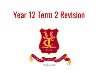 Effective Revision Strategies for Year 12 Students