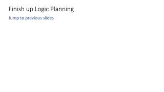 Logic Planning for Blocks World Problem Solving