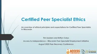 Understanding Certified Peer Specialist Ethics in Wisconsin