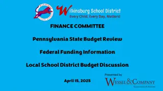 Pennsylvania State Budget Review and Education Funding Updates