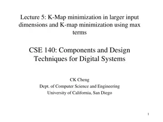 K-Map Minimization Techniques in Digital Systems Design
