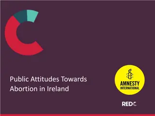 Public Attitudes Towards Abortion in Ireland Research Insights