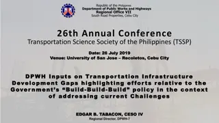 Transportation Infrastructure Development Challenges and DPWH Insights in Cebu City