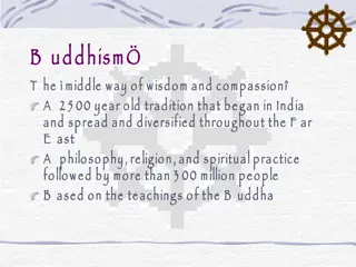 Understanding Buddhism: The Middle Way of Wisdom and Compassion