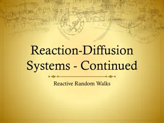 Implementing Reaction-Diffusion Systems for Simulating Random Walks