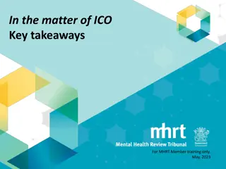 Key Takeaways from ICO Decision on ECT Application for Patient with Schizoaffective Disorder