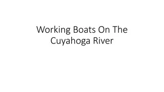 Working Boats on the Cuyahoga River: Freighters, Tugs, and More