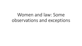 Women and Law: Empowering Through Legal Reform