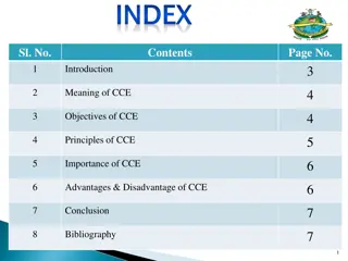 CCE in Education: Objectives, Principles, and Importance