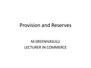Understanding Provisions and Reserves in Accounting