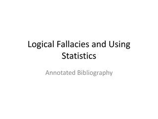 Understanding Logical Fallacies and Annotated Bibliographies