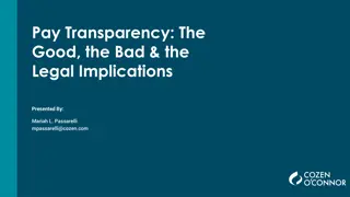 Understanding Pay Transparency: The Legal Framework Explained