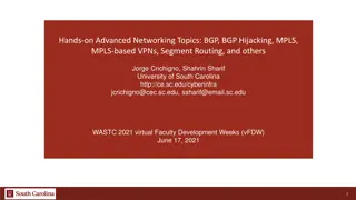 Hands-On Advanced Networking: BGP, MPLS, VPN Configuration & More