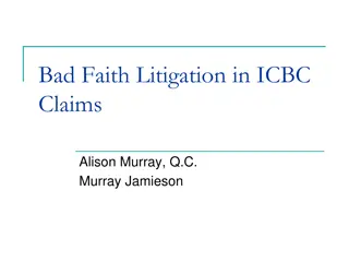 Understanding Bad Faith Litigation in ICBC Claims and Insurance Obligations