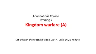 Understanding the Spiritual Warfare and Enemy Tactics in Kingdom Conflict
