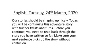Adventure Story Writing Tips: Short Sentences and Varied Openers