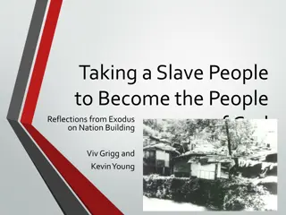 Enslavement and Liberation of Israel in Exodus: Reflections on Nation Building
