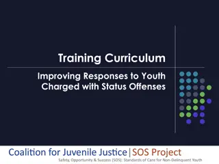 Understanding and Improving Responses to Youth Charged with Status Offenses