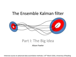 Ensemble Kalman Filter in Data Assimilation